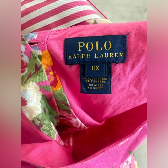 Ralph Lauren Girls Sleeveless Dress - Picture 3 of 3